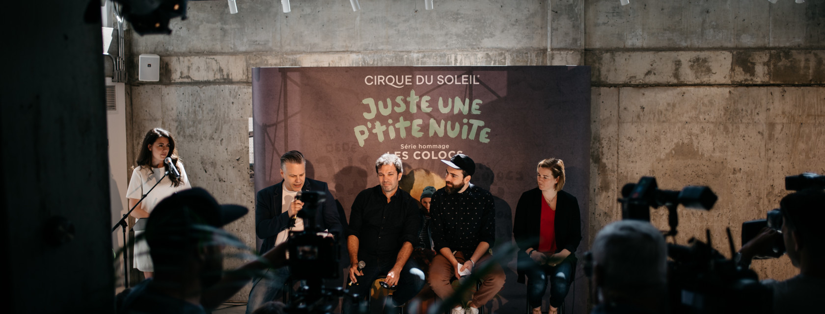 Unveiling an excerpt from a number of Juste une p’tite nuite – Hommage aux Colocs