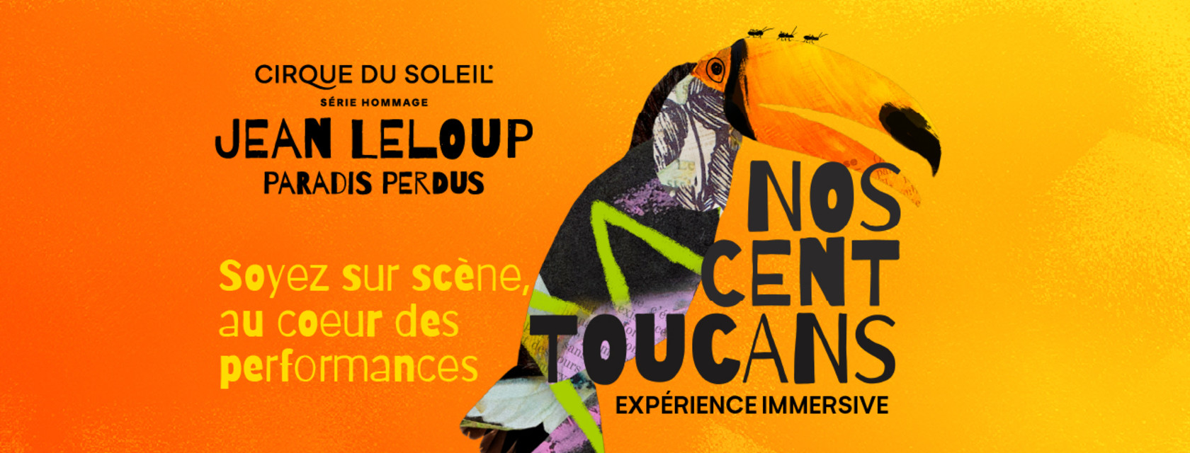 Vivez le spectacle hommage &agrave; Jean Leloup sur sc&egrave;ne : l&rsquo;exp&eacute;rience immersive la plus unique du Cirque du Soleil &agrave; Trois-Rivi&egrave;res 