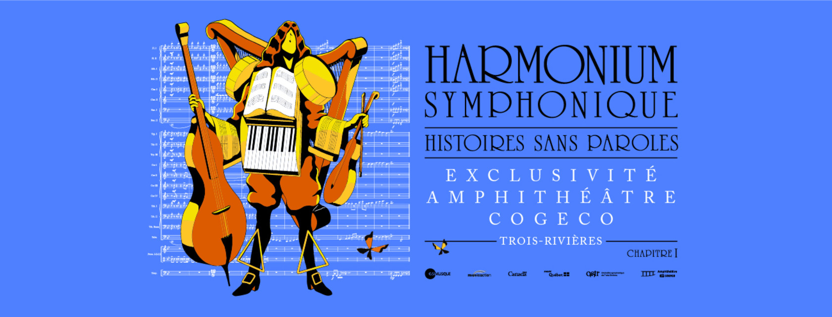 Harmonium symphonique - Histoires sans paroles: ouverture de l’espace gazonné pour la représentation du 4 juin 2022!