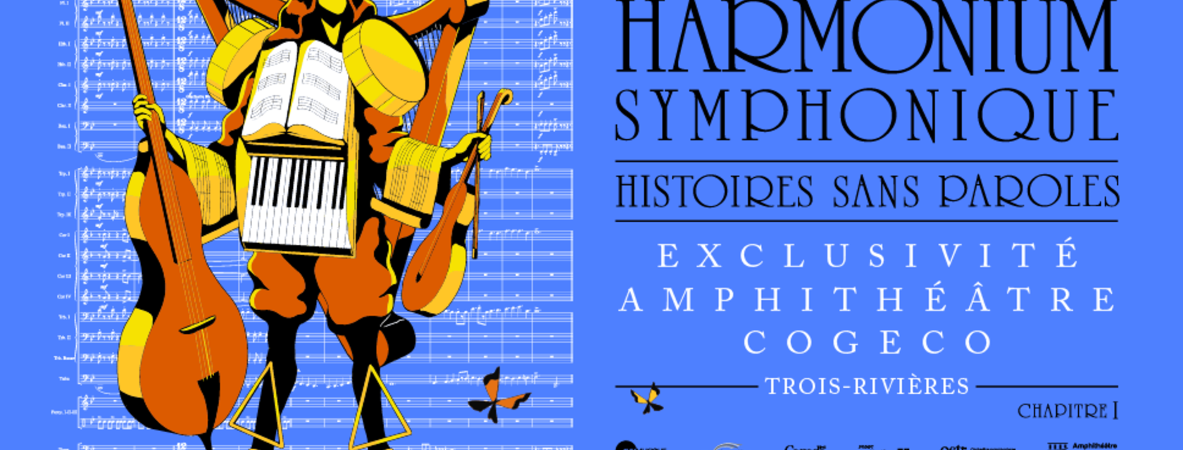 GSI Musique présente : Histoires sans paroles Harmonium symphonique - Un concert exclusif à l’Amphithéâtre Cogeco de Trois-Rivières