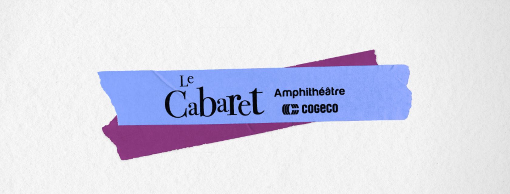 Jérôme 50 et Seven Bags of Bricks s'ajoutent à la programmation festive du Cabaret de l'amphithéâtre!