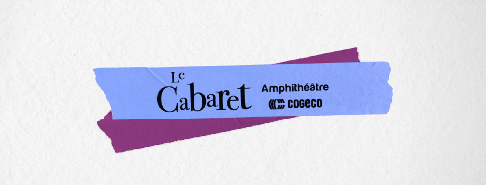 Le Cabaret de l’Amphithéâtre Cogeco annonce cinq nouveaux spectacles pour la saison 2024!