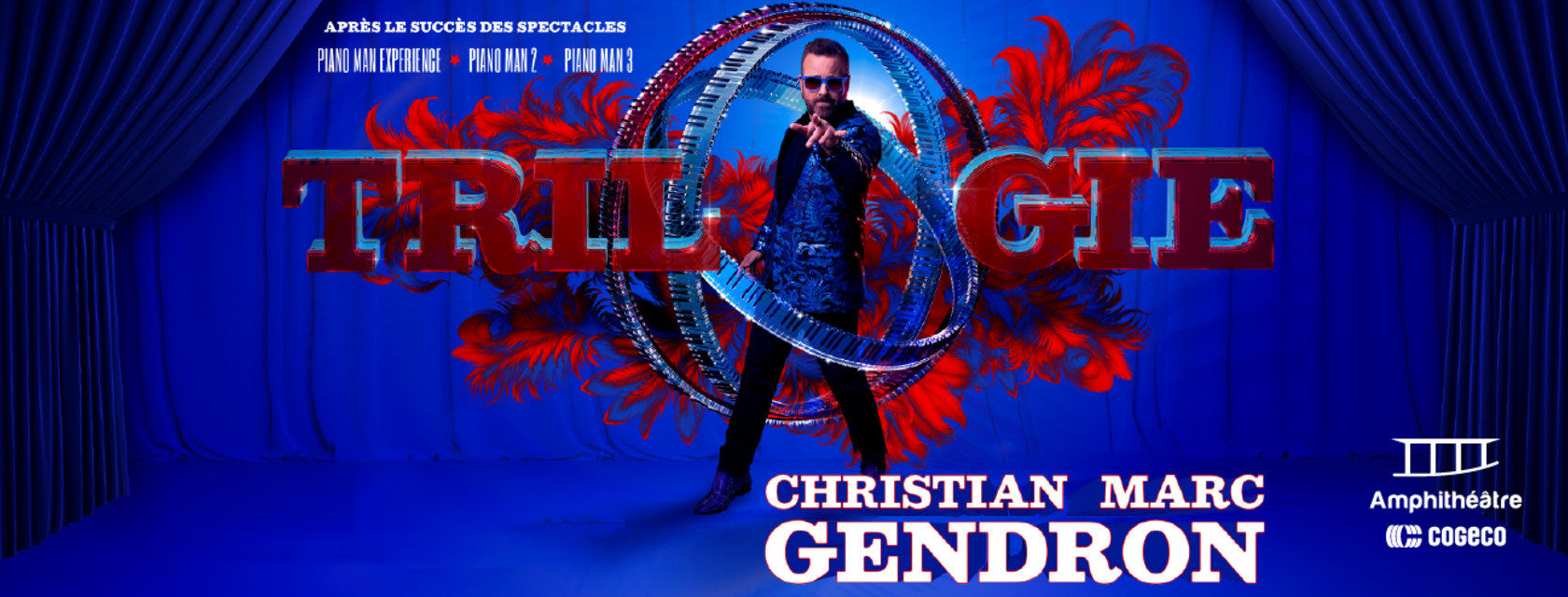 La Trilogie de Christian Marc Gendron s&rsquo;emparera de l&rsquo;Amphith&eacute;&acirc;tre Cogeco 