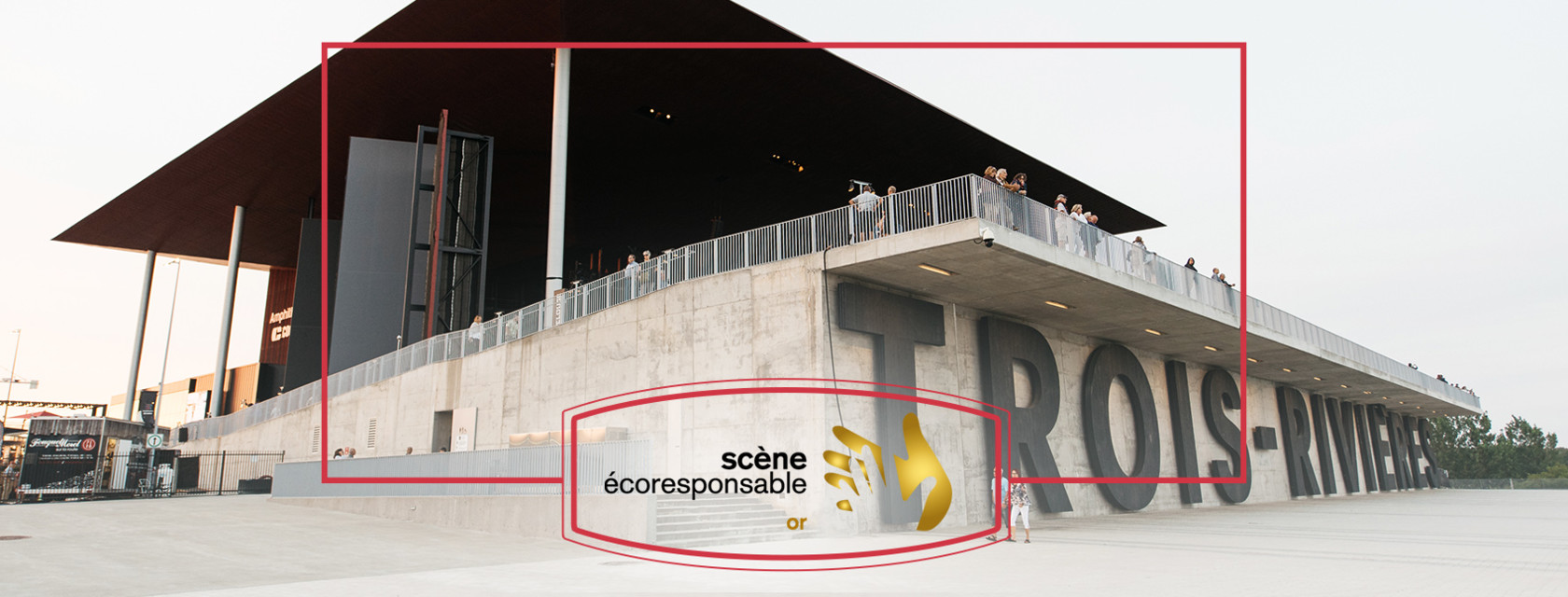 The Cogeco Amphitheatre is accredited with the Ecoresponsible Stage Gold level!