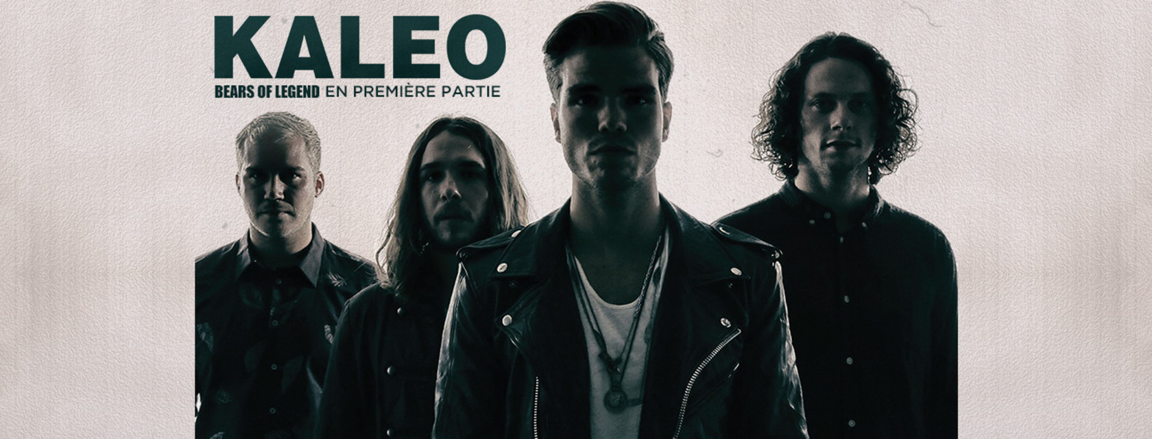 Les Bears of Legend en première partie de Kaleo