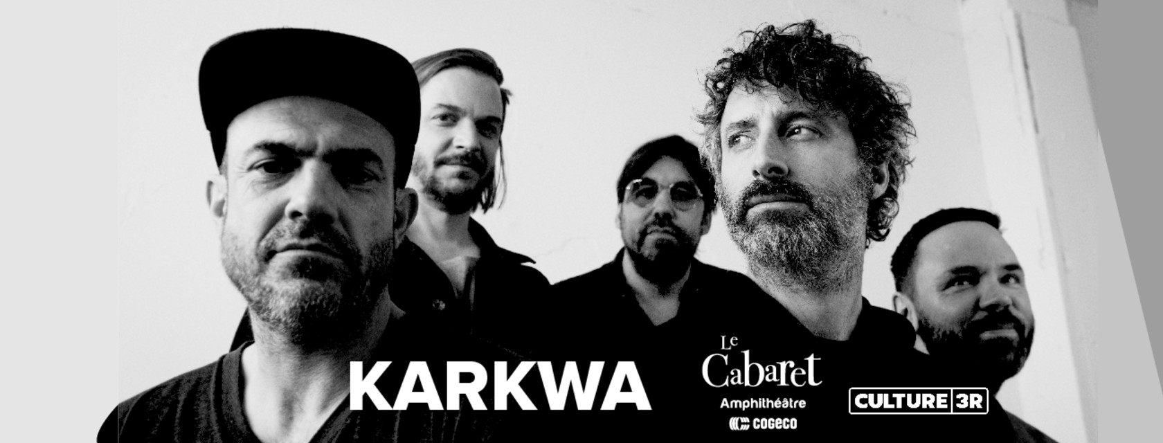 Karkwa en spectacle au Cabaret de l’Amphithéâtre Cogeco cet automne