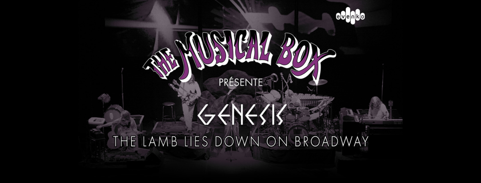 THE MUSICAL BOX présentera pour une dernière fois au Canada The Lamb Lies Down On Broadway à l’Amphithéâtre Cogeco!