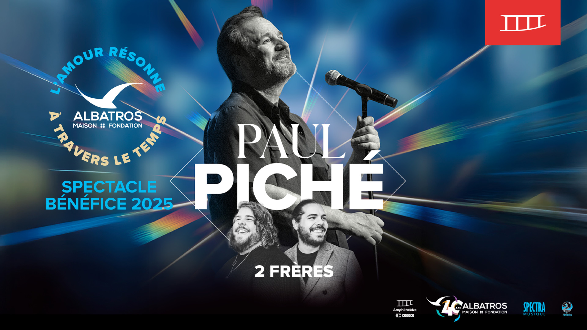Paul Piché pour la Fondation Albatros