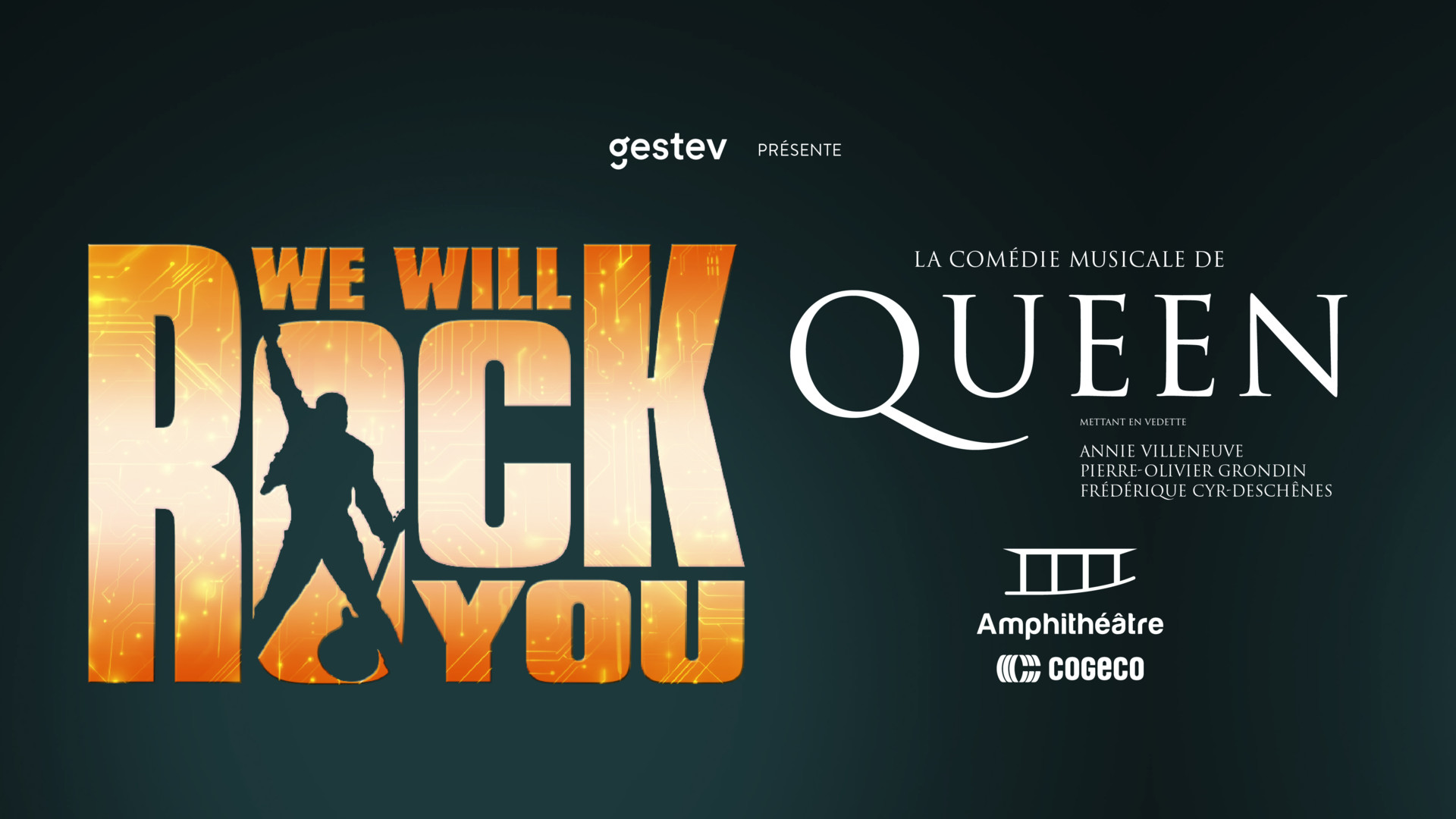 La comédie musicale de QUEEN - We Will Rock You - Amphithéâtre Cogeco