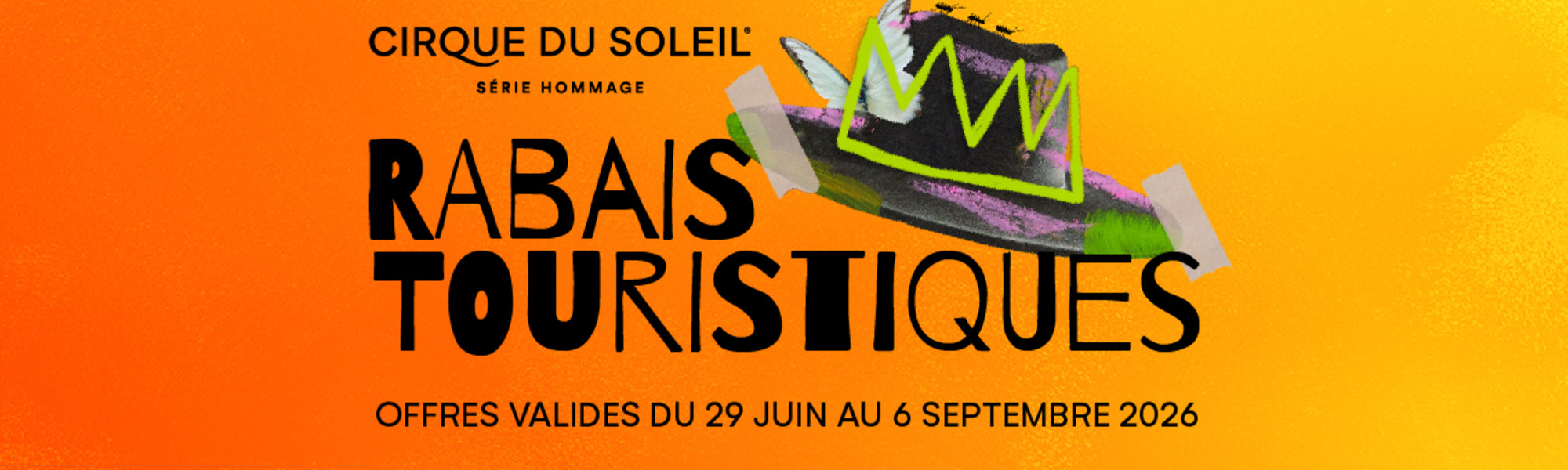 Rabais touristiques - Cirque du Soleil 