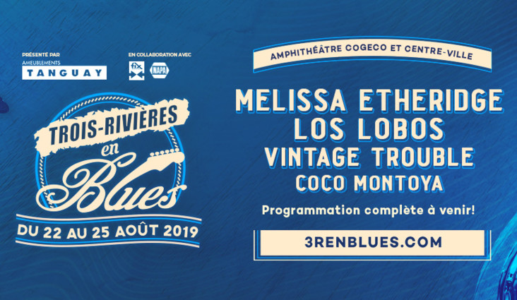 11e édition Trois-Rivières en Blues : Dévoilement des premiers artistes