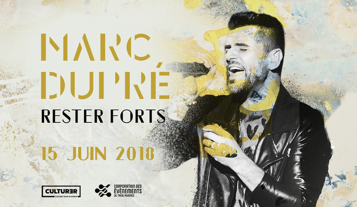 Marc Dupré à l'Amphithéâtre Cogeco cet été!