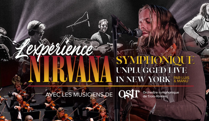 Nirvana renaîtra en mode symphonique unplugged à l’Amphithéâtre Cogeco