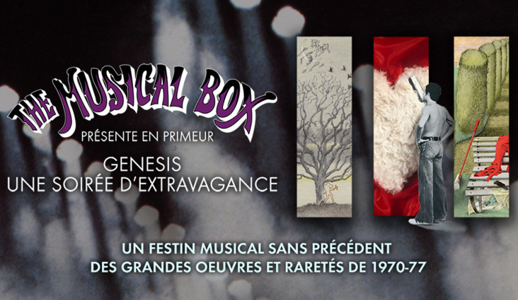 THE MUSICAL BOX présente en primeur GENESIS – Une soirée d’extravagance