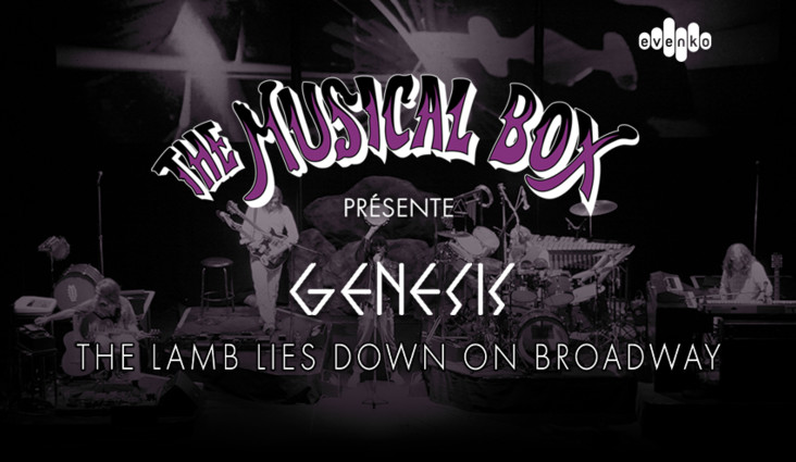 THE MUSICAL BOX présentera pour une dernière fois au Canada The Lamb Lies Down On Broadway à l’Amphithéâtre Cogeco!