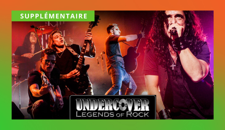 Une supplémentaire pour le groupe Undercover Legends of Rock